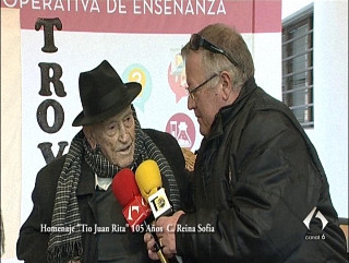Homenaje a Juan Tudela Piernas, Tio Juan Rita, en su 105 Cumpleaño 2